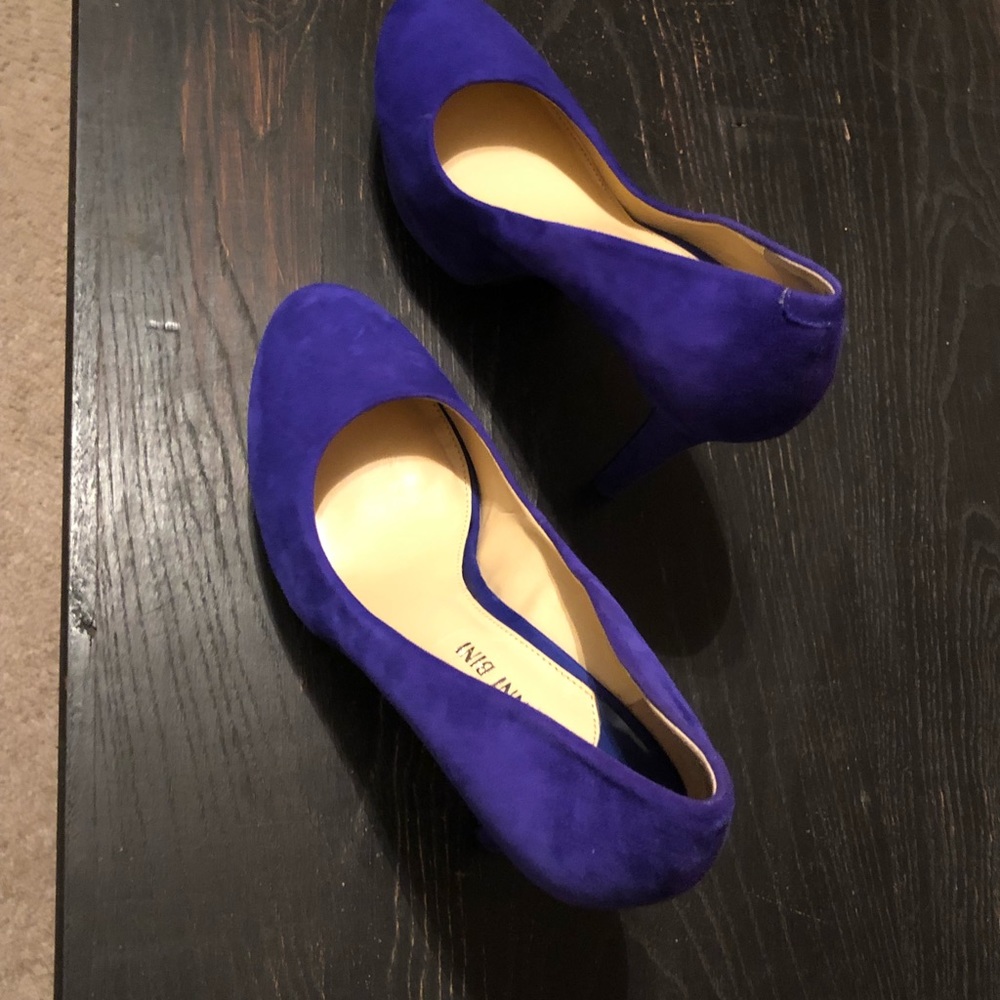 Gianni Bini sz 7.5 Blue heels